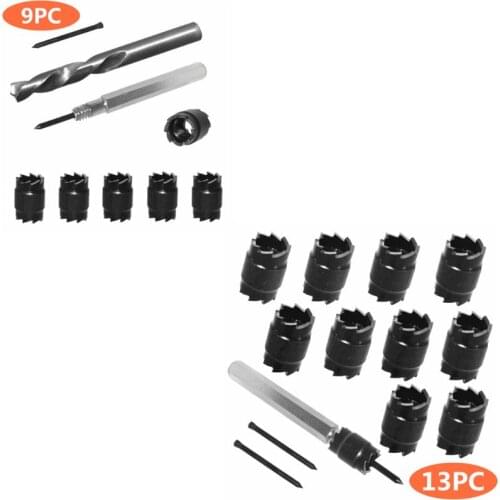 9/13pcs 3/8'' Double Sided Rotary Spot Bits Weld Cutter Remover Drill Bit Hex Shank Electric Power Tool Au 20 Dropship