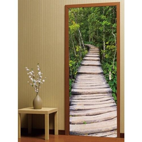 Climbing stairs landscape Modern style art Wall Stickers Living room Bedroom background for home decor Mural Decals wallpaper