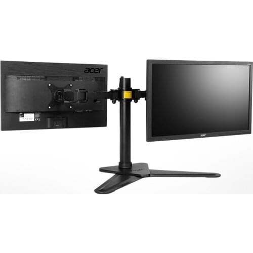 Desktop 10"-30" Dual Monitor Holder Mount Arm Full Motion LED LCD Computer Display Stand Max.Loading 10kgs each head D2D
