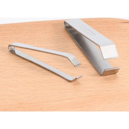 Newly 3PCS Fish Bone Tweezers Stainless Steel Flat and Slant Tweezers Pliers Remover Tool 19ing