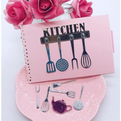 Food diary Metal Cutting Dies for DIY Scrapbooking Stamp/photo album Decorative Embossing DIY Cards