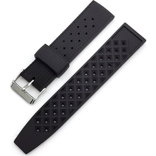 Watchband For Seiko Divers 20mm 22mm Smart Watch Silicone Sports Band Strap Bracelet Accessories
