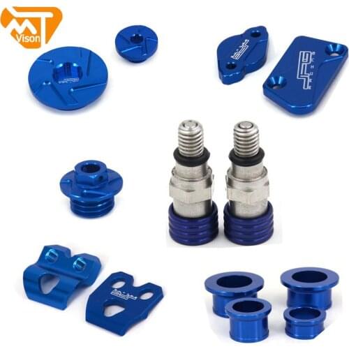 Motorcycle Fluid Brake Cap Wheel Hub Spacer Combination Parts For Yamaha YZ250F 2009-2013 YZ450F 2009-2005 YZ 250F 450F