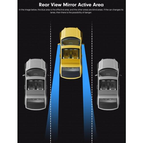 Smart Car Microwave Radar Blind Spot Detection System Safety Warning Sensor BSD traffic alert detection Kit for unviersal 12V