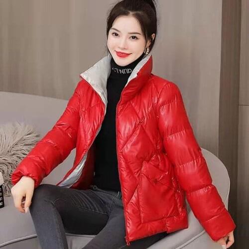 BG-13 Women Winter Jacket Coat Street Fashion Puffer Full Thick Duck Parka Mujer Zipper Pockets Down Warm