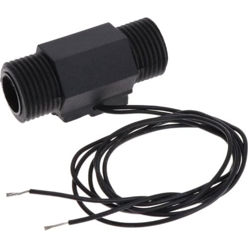 Newest 1PC Magnetic Plastic Water Flow Sensor Switch G1/2 for laser welding cutting machine