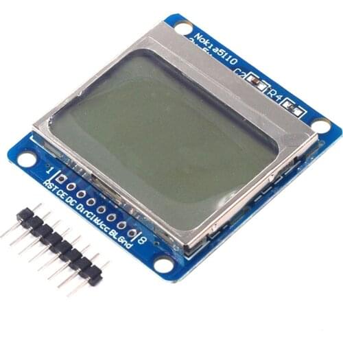 1 Piece New Module White backlight 84*48 84x84 LCD adapter PCB for Nokia 5110