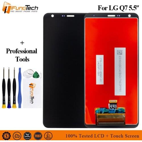 5.5" 100% New LCD For LG Q7 X240 Touch Screen Repair Parts For LG Q7 Plus Digitizer Assembly Replacement Parts +Tool +Tested