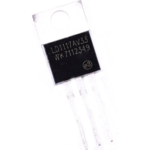 5PCS LD1117V33 LD1117AV33 LD33V Low Dropout Regulator to220 diy electronics