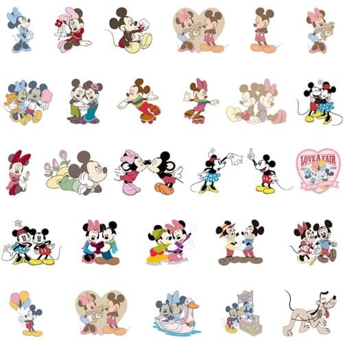 Disney Mickey Minnie Anime Acrylic Jewelry Epoxy Pendant DIY Earring Jewelry Making Accessories Supplies