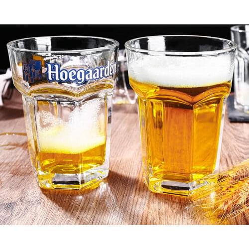 4000ml large caliber Fujia white beer mug Belgium imported white beer mug hoegaarden creative glass craft beer mug