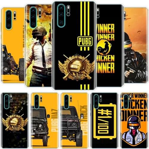 PUBG Winner Chicken Dinner Cover Phone Case for Huawei P40 P30 P20 Mate 30 20 10 Pro P10 Lite P Smart Z 2019 Art Gift Coque Shel