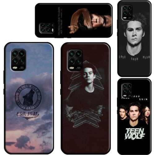 Teen wolf stiles stilinski Phone Case For Xiaomi Mi 10T Pro 9 10 11 Lite Ultra A3 POCO F3 F1 F2 M3 Pro X3 Soft Cover