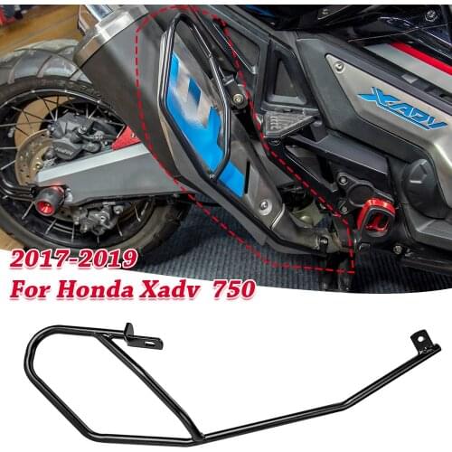 For HONDA XADV 750 Motorcycle Collision Rod Exhaust Pipe Protection Bumper Frame Protector X-ADV X ADV 750 300 1000 17 2018 2019