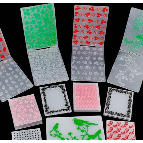 Different style pattern Scrapbook Circular Design DIY Paper Cutting Dies Scrapbooking Plastic Embossing Folder