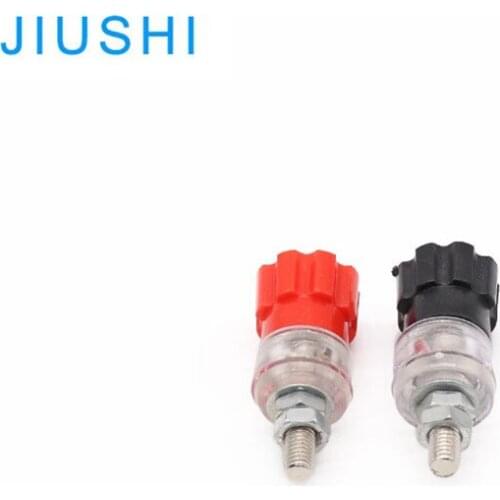 JS-999A type hole diameter 5mm Thread Black Red Audio Speaker binding post terminal block Connector