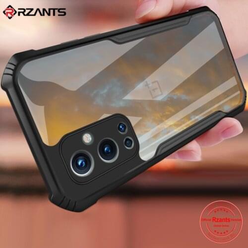 Rzants For OnePlus 9 9 Pro OnePlus 9R Phone Case Hard [Beetle] Hybrid Shockproof Slim Crystal Clear Cover Double Casing