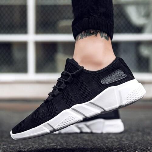 Sneakers Men Spring Summer Shoes Men Sneakers Lac-up Quality Casual Breathable Sneakers Comfortable Shoes Men Mesh Flats