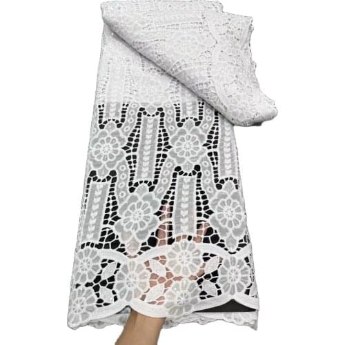 Pure White French Tulle Lace Fabric 5 Yards African Lace Fabric 2021 High Quality Sequins Nigerian Mesh Lace Fabric For Party