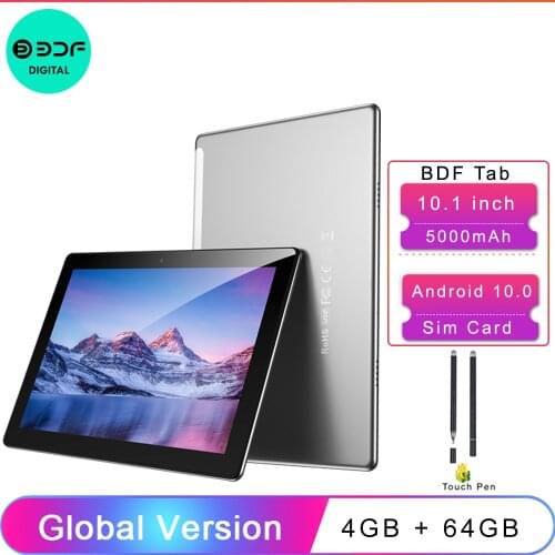 2021 Android 9.0 10 Inch Tablet Pc 3G Sim Card + WiFi + Bluetooth +GPS 2GB +32GB Mobile Phone Call Android Tablet Pc Call Tab