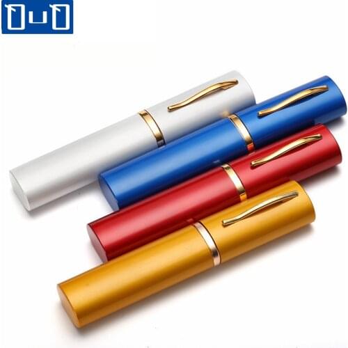 Qutzzmnd Reading Glasses Men Portable Presbyopic Glasses For Women Metal Case Spring Hinge Eyeglasses +1.00~+4.00