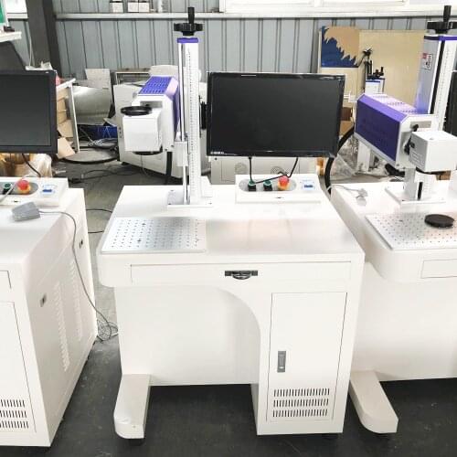 Durable 30W/50W Fiber Laser Engraver Machine With Marking Rotary Parts CNC Marking Cutting Metal For Stainless Steel Gold Silver