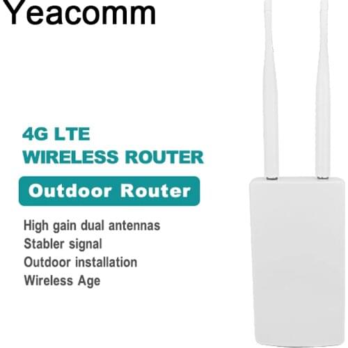 Yeacomm CPF905 high speed 4G LTE CPE Router Outdoor Wifi Access Wireless AP with sim card