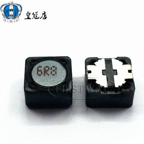 10pcs/SMD power inductors CDRH124 CDRH125 CDRH127 6.8UH word:6R8 Shielding inductance 12*12*4MM/12*12*5MM/12*12*7MM
