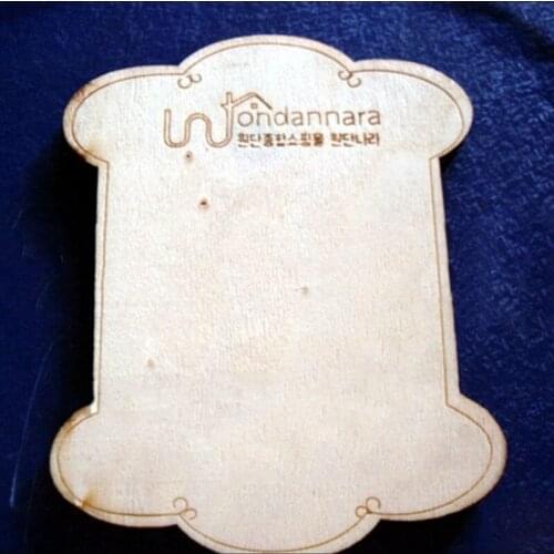 20pcs/bag Wholesale 67*58*2.5mm ZAKKA Wood blank thread ribbon twine SPOOL bobbin reel organizer Free shipping 026007004