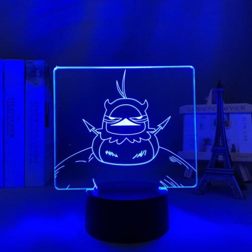 3d Led Lamp Anime Figure Black Clover Nero for Kids Bedroom Decor Nightlight Birthday Gift Room Desk Lamp Bleach Nel Tu