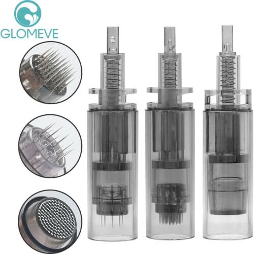 50pcs Electric Derma Dr Pen Needle 9/ 12/ 36/ 42/ Nano Cartridges Bayonet For Dr.pen Ultima A7 Tattoo Microneedling Replacement