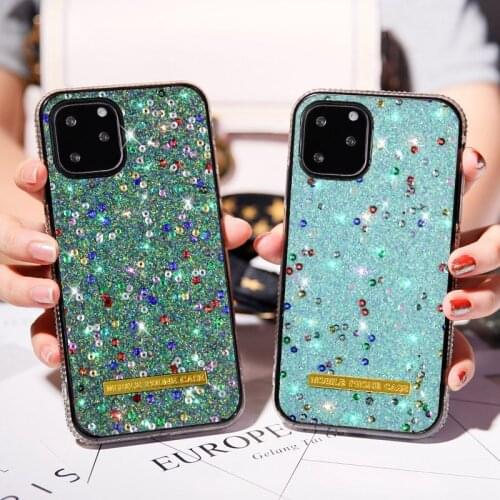 For iPhone 11 Pro Max X XR XS MAX Cover Case Luxury Diamond Matte TPU 360 Protection Phone Case For iPhone 6 6S 7 8 Plus Coque