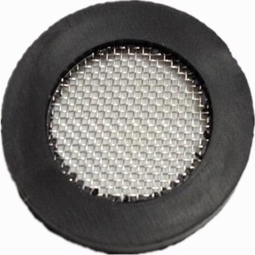 Corrugated Hose Inlet Pipe Sealing Ring Rubber Gasket 4/6 Points 304 Stainless Steel Rubber Gasket With Filter Gasket