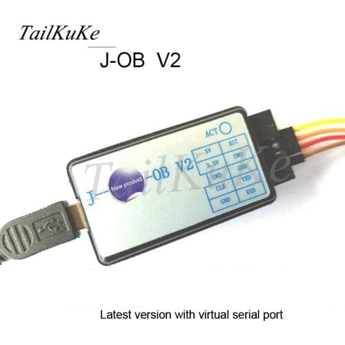J-OB V2 JLINK OB J-LINK V8 V9 V9.3 STLINK Compatible with Virtual Serial Port