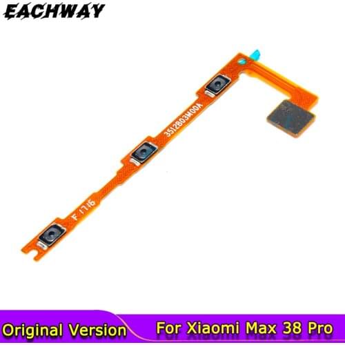 On/Off Power Volume Button For Xiaomi Mi Max 2 3 Max2 Max3 Power Flex Cable Ribbon Volume Flex Cable Mi Max 3 Replacement Parts