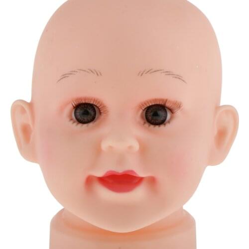 6.3 inch Tall Baby Boy Girl Children Dummy Mannequin Manikin Head For Hair Wigs
