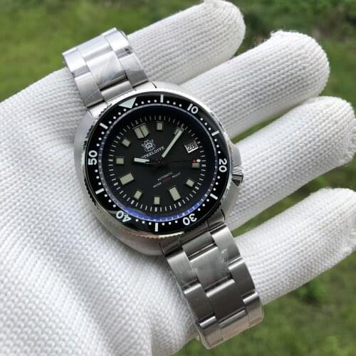 SD1970 Steeldive Brand 44MM Men NH35 Dive Watch with Ceramic Bezel