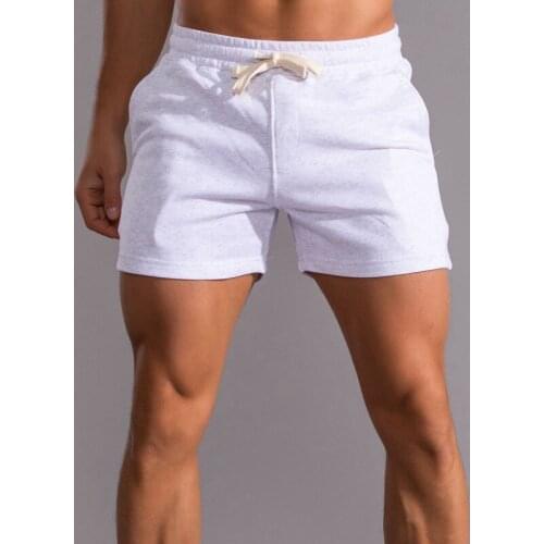 2021 New Summer Running Shorts Men Cotton Casual Sport Jogging Fitness Shorts Quick Dry Fashion Male Short Pants Brand Clothes