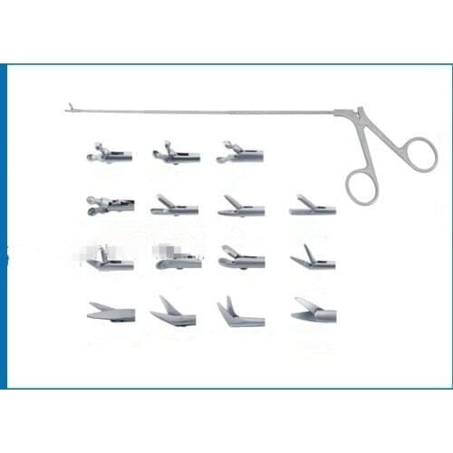 Otolaryngology and Throat Microscope Micro Laryngeal Forceps Biopsy forceps Microscopic throat scissors Vocal Cord Meat Clamp