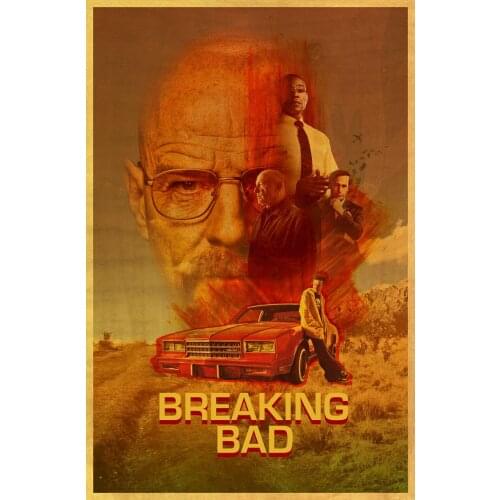 BREAKING BAD TV Show Art Film Print Silk Poster Home Wall Decor 24x36inch