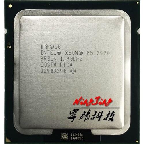 Intel Xeon E5-2420 E5 2420 1.9 GHz Six-Core Twelve-Thread CPU Processor 15M 95W LGA 1356