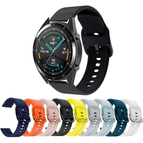 20mm 22mm Watchband For Huawei Watch GT2 Pro GT 2 42mm 46mm Bracelet Smart Watch Accessories Replace Band for Huawei GT Strap