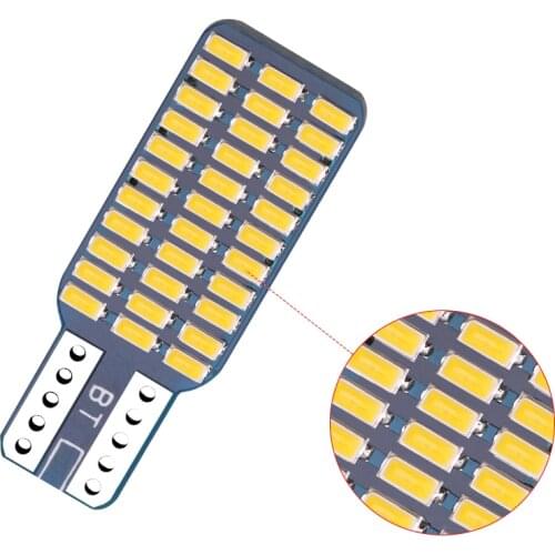 T10 192 194 168 W5W Led Canbus 33 SMD 3014 Car Tail Lights Dome Lamp Interior car styling Error Free Auto Accessories warm white