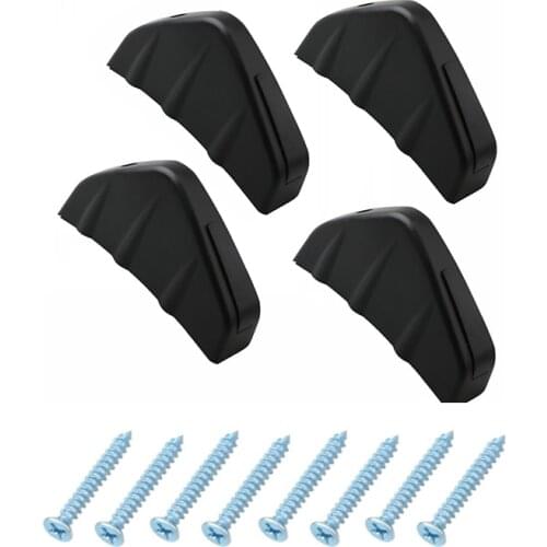 4pcs Universal Car Rear Bumper Cast Shark Spoiler for Jaguar XF XJ XJS XK S-TYPE X-TYPE XJ8 XJ XF XJL XJ6 XKR XK8 XJS X320 X308