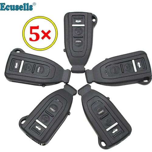 5pcs/lot 3 Buttons Smart Prox Remote Key Shell For Lexus LS430 2002 2003 2004 2005 2006 with Uncut Blade