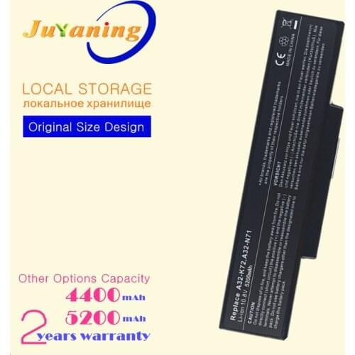 A32-K72 Laptop battery For ASUS K72K K72L K72N K72P K72Q K72R K72S K72Y K73 K73E K73J K73JK K73S K73SV N71 N71J N71JA N71V