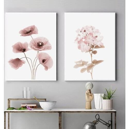 Botanical Flowers Plant Abstract Canvas Painting Home Art Posters Bedroom Corridor Stickers Nordic Decoration
