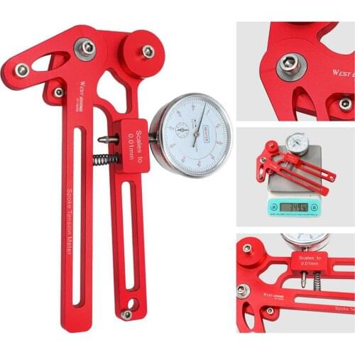 Bicycle Tension Meter Electronic Precision Spokes Checker Bike Wheel Builders Tool Tensioner Reliable Accurate Bicycle Tool
