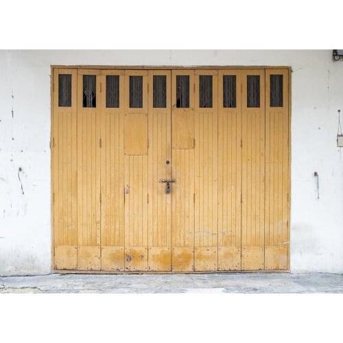 Photo Background White Cement Wall Plank Door Lock Custom Backdrops Photography Props for Children Baby Pets Portrait Photoshoot