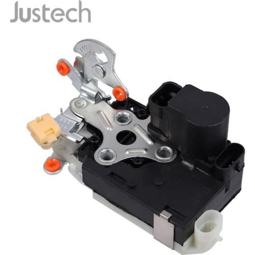 Justech Front Left Door Lock Actuator & Integrated Latch Front For Chevy GMC Sierra Chevrolet 15110643 LH Driver Side Door Lock